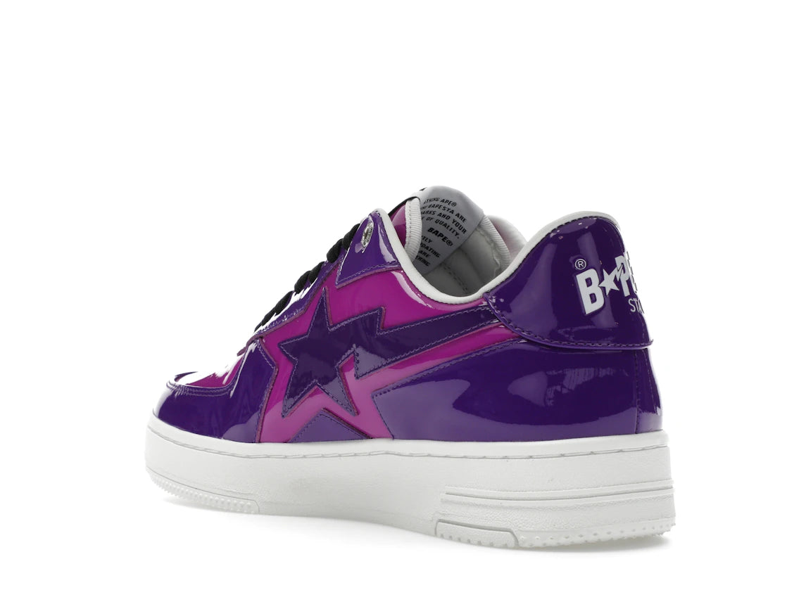 A Bathing Ape Bape Sta Icon M2 Purple - vue secondaire B