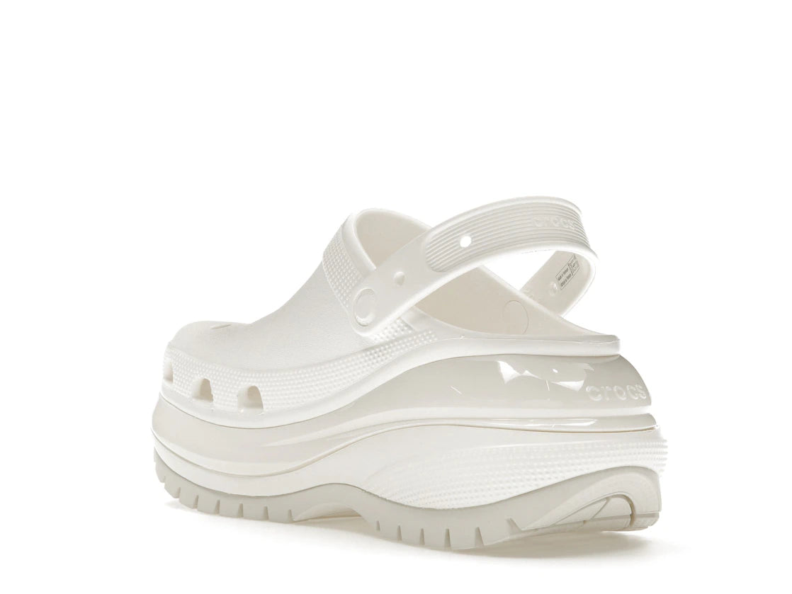 Crocs Classic Mega Crush Clog White - vue secondaire B