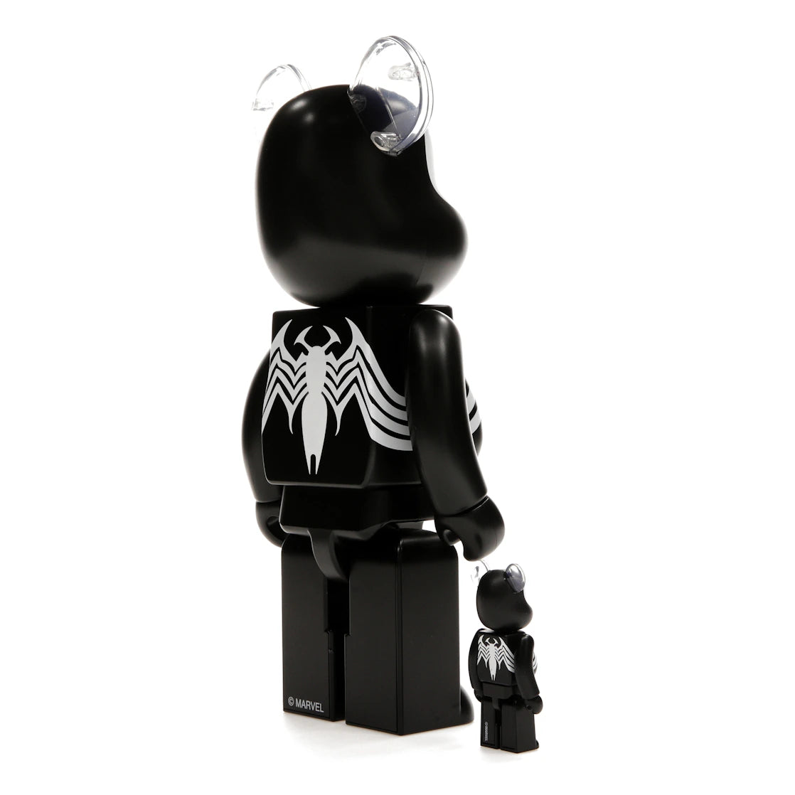 Bearbrick x Marvel Spider-Man Black Costume 100% & 400% Set - vue secondaire B