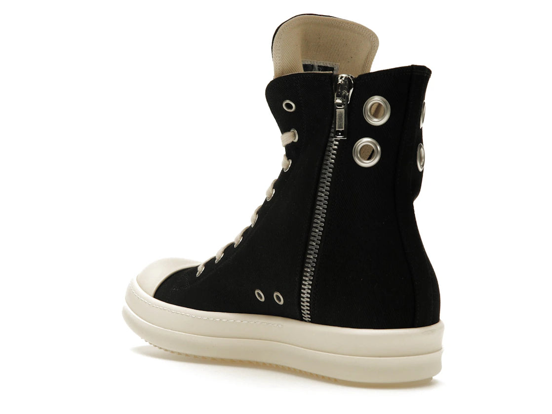 Rick Owens DRKSHDW High Top Black Milk - vue secondaire B