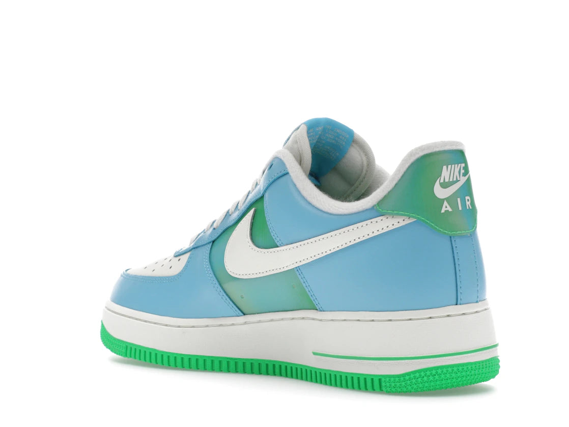 Nike Air Force 1 Low '07 Aquarius Blue Vapor Green - vue secondaire B