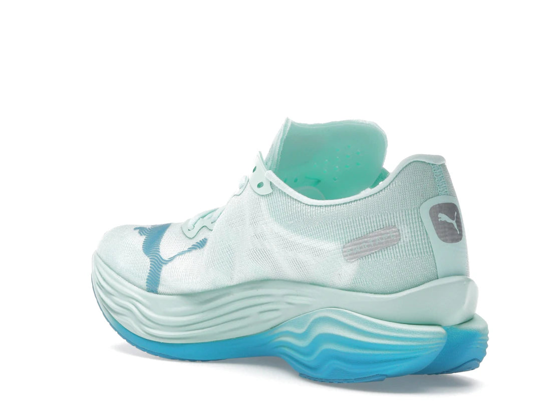 Puma Deviate Nitro Elite 3 Mint Melt Speed Blue (Women's) - vue secondaire B