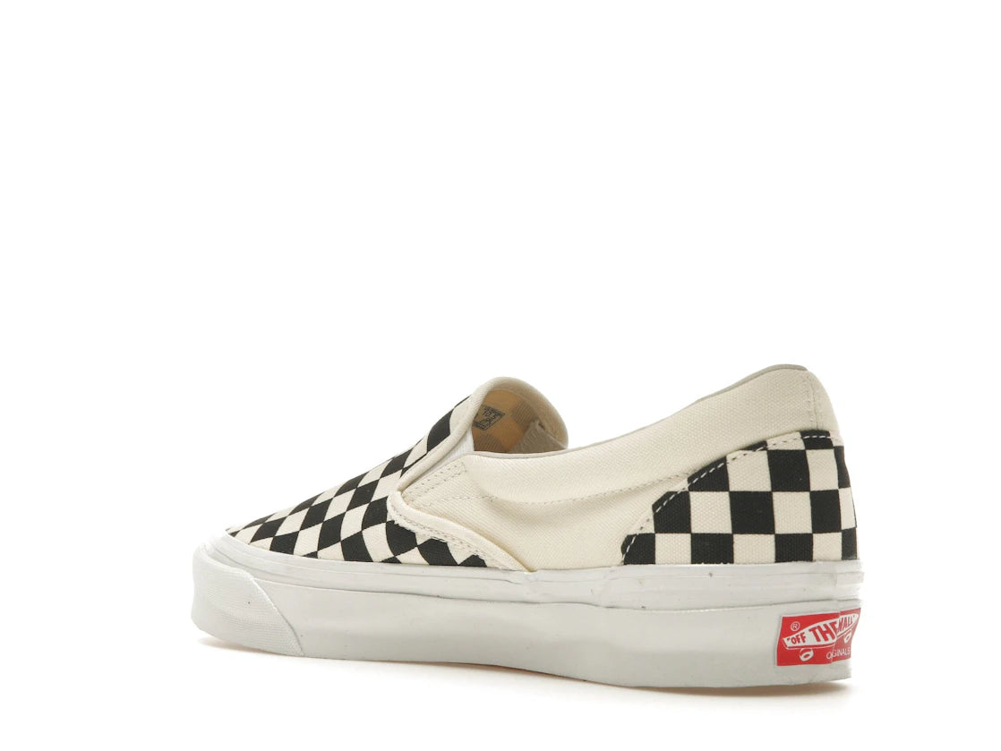 Vans Vault Classic Slip-On Sail Checkerboard - vue secondaire B
