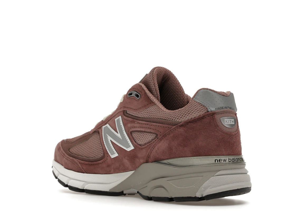 New Balance 990v4 MiUSA Kith Dusty Mauve - vue secondaire B