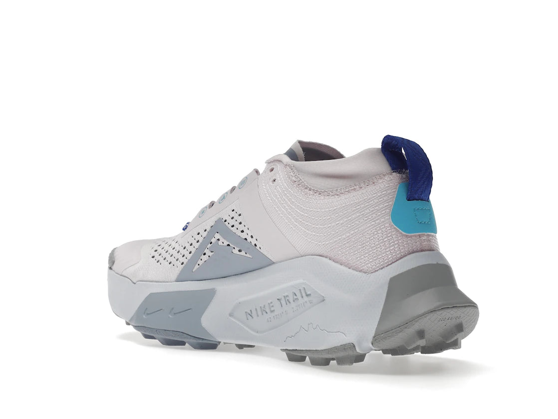 Nike ZoomX Zegama Trail Pearl Pink Coconut Milk Baltic Blue Blue Whisper (Women's) - vue secondaire B