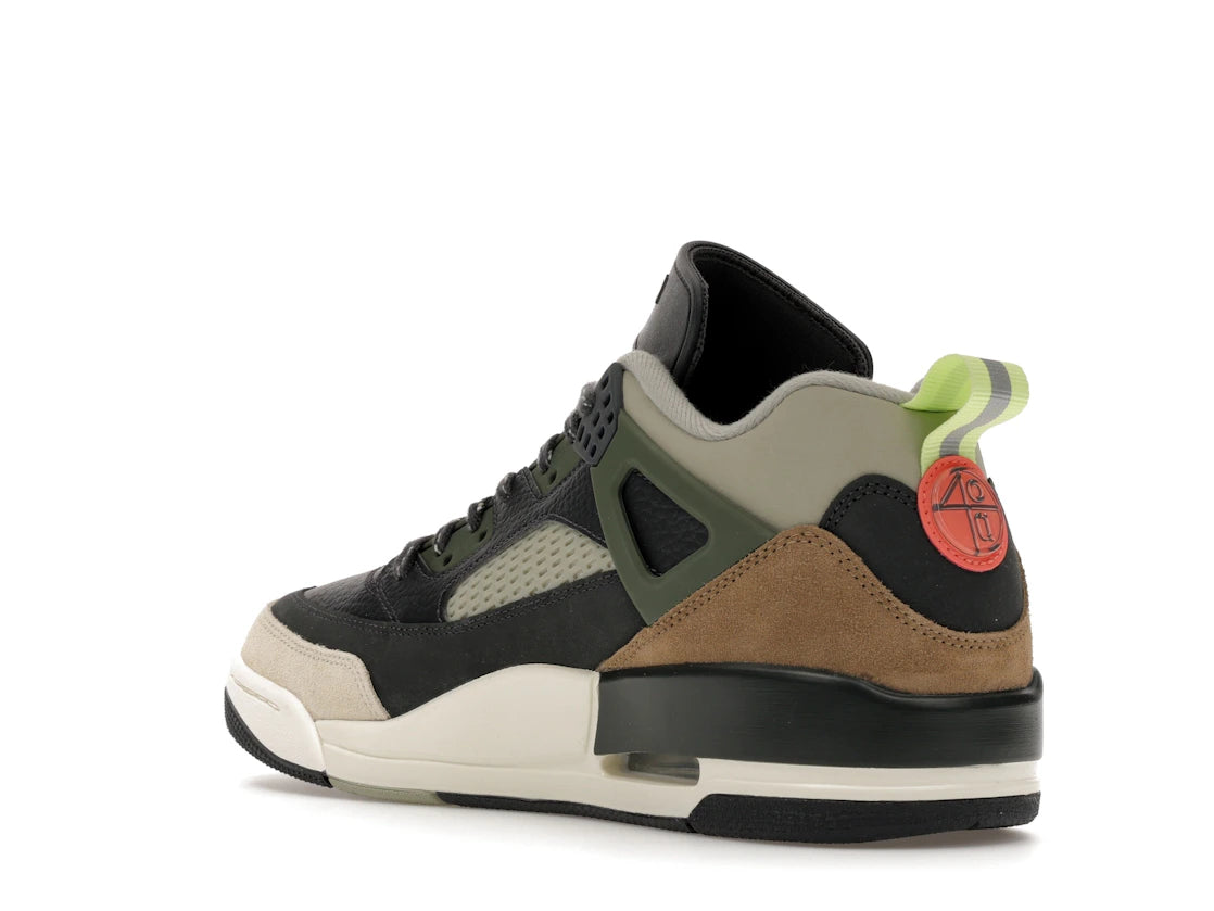 Jordan Spizike Low Anthracite Mango Cargo Khaki - vue secondaire B