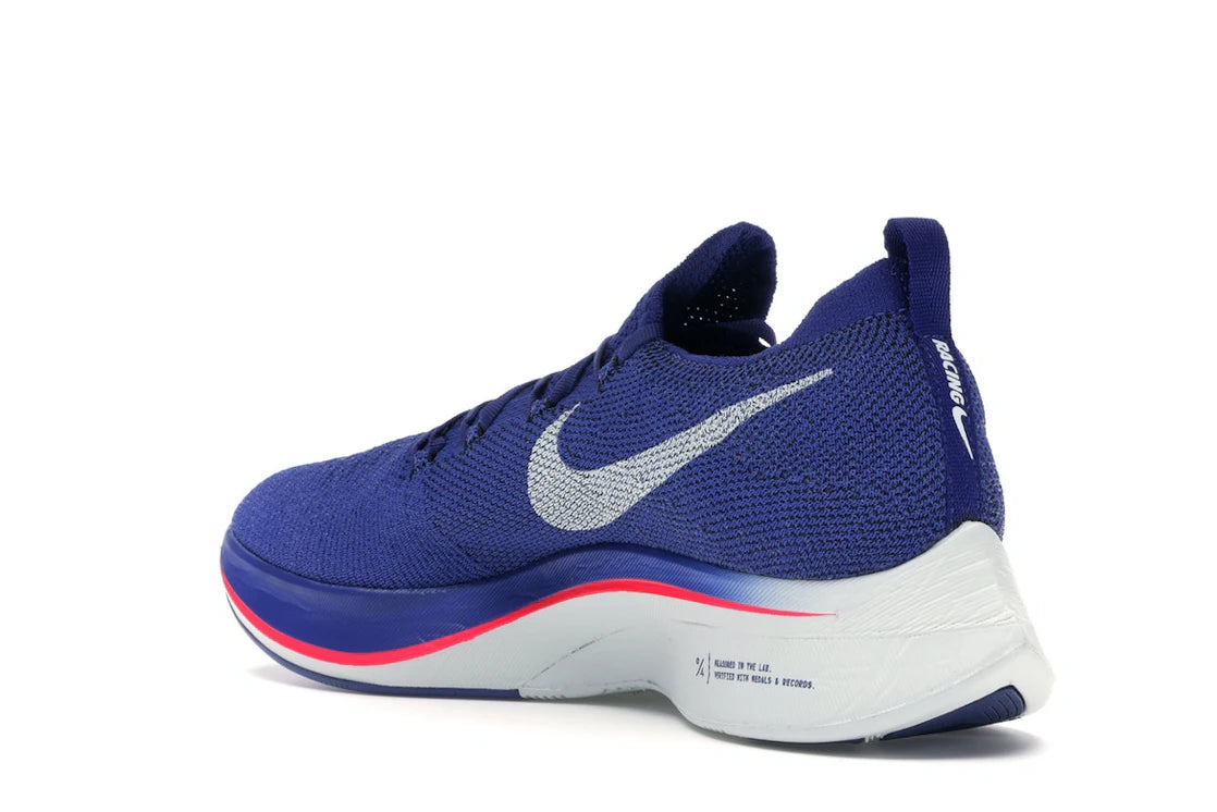 Nike Vaporfly 4% Flyknit Deep Royal Blue - vue secondaire B