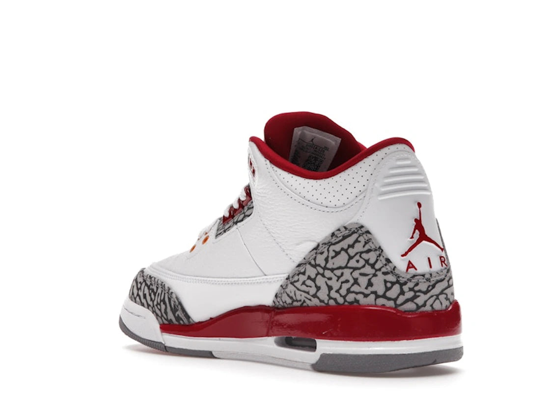 Jordan 3 Retro Cardinal (GS) - vue secondaire B