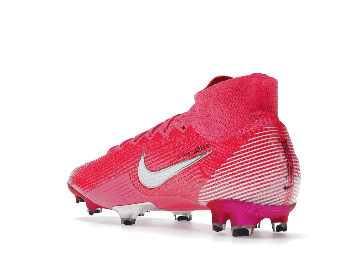 Nike Mercurial Superfly 7 Elite Mbappe Rose FG Pink Blast - vue secondaire B