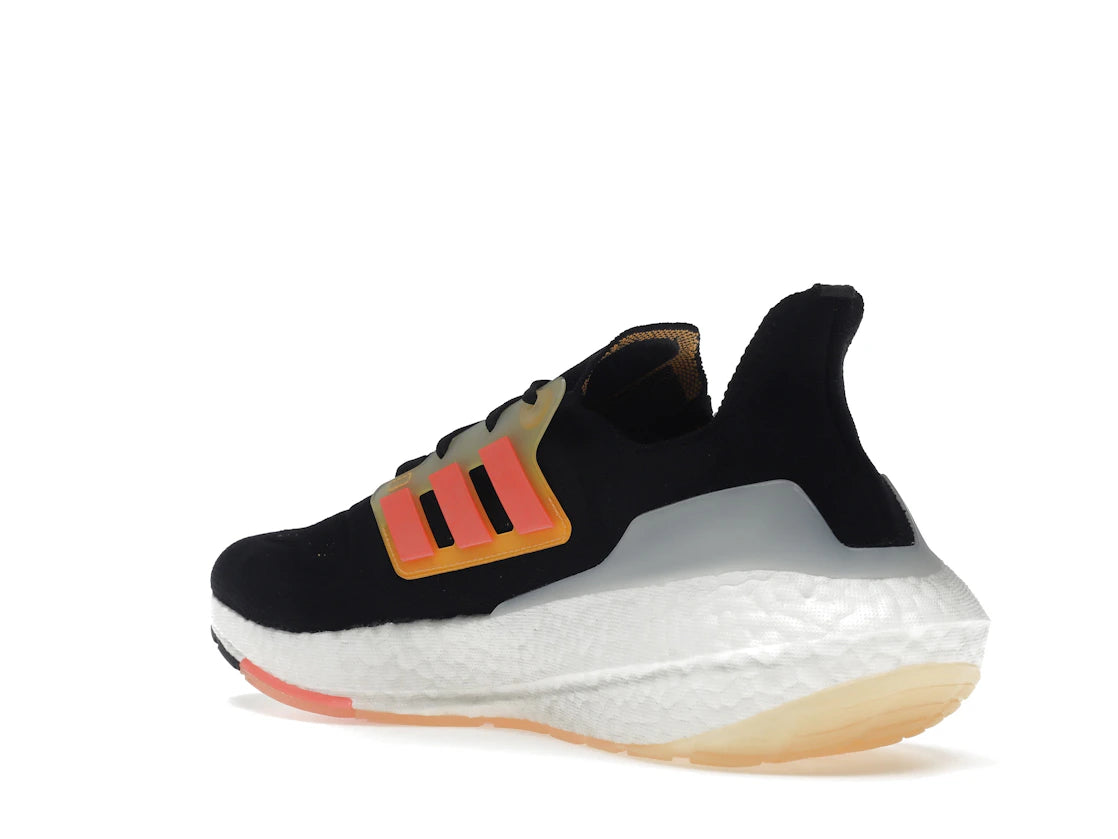 adidas Ultra Boost 22 Black Turbo Flash Orange - vue secondaire B