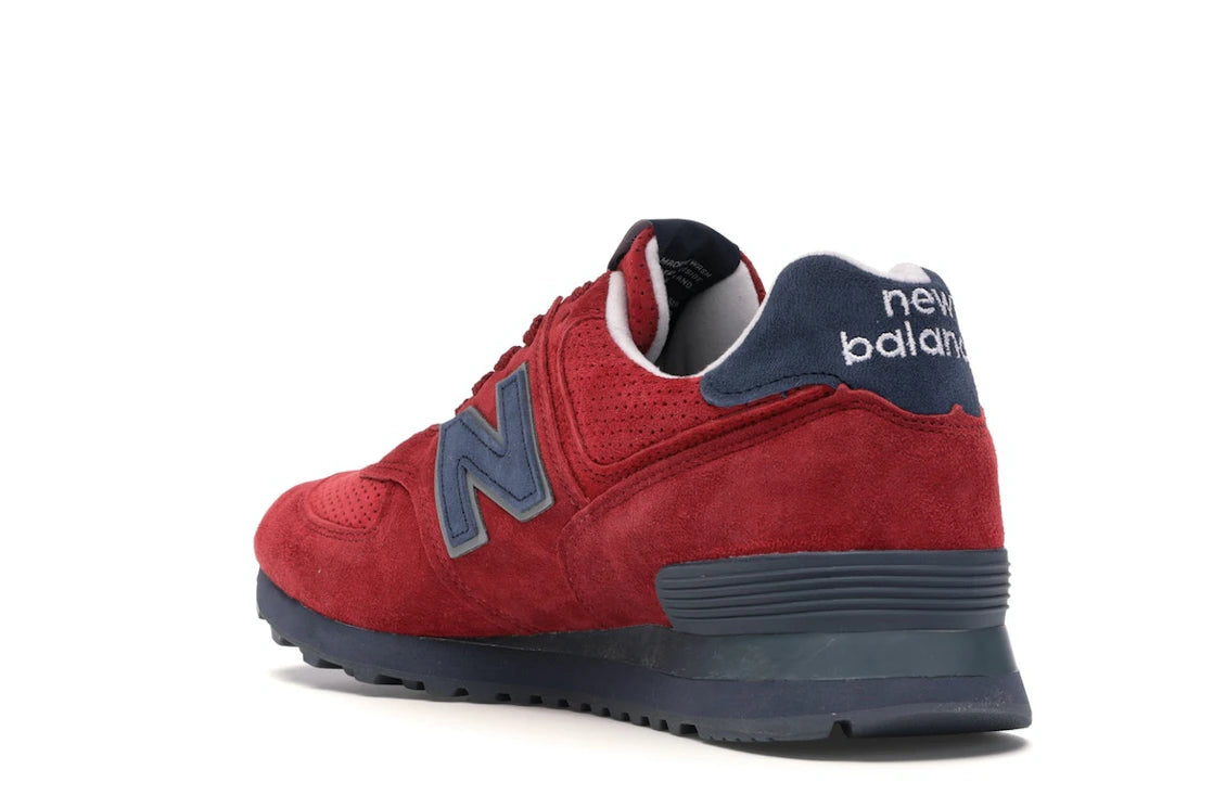 New Balance 574 MiUSA Gym Red Navy - vue secondaire B