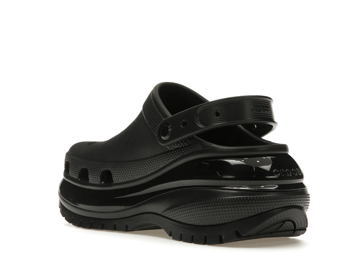 Crocs Classic Mega Crush Clog Black - vue secondaire B