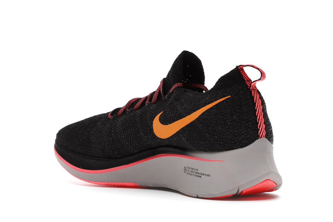 Nike Zoom Fly Flyknit Black Flash Crimson - vue secondaire B