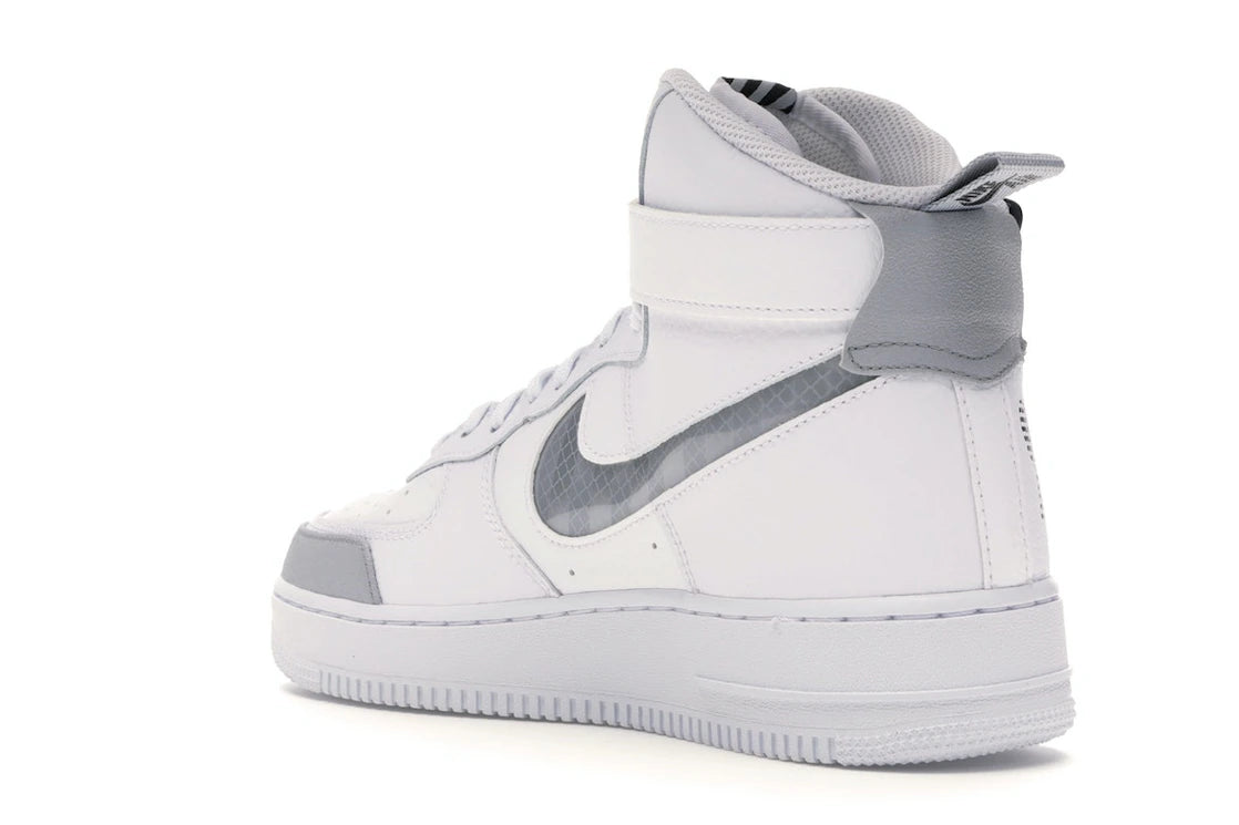 Nike Air Force 1 High Under Construction White - vue secondaire B