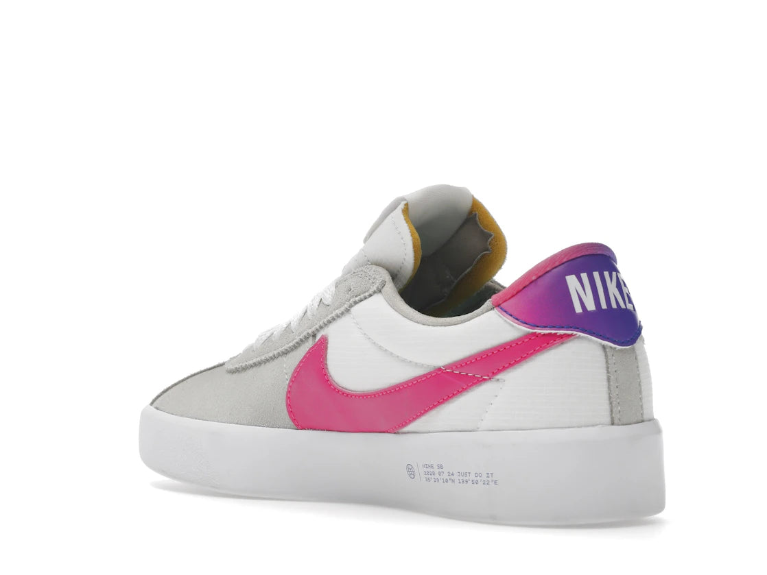 Nike SB Bruin React Summit White Pink Blast Racer Blue - vue secondaire B