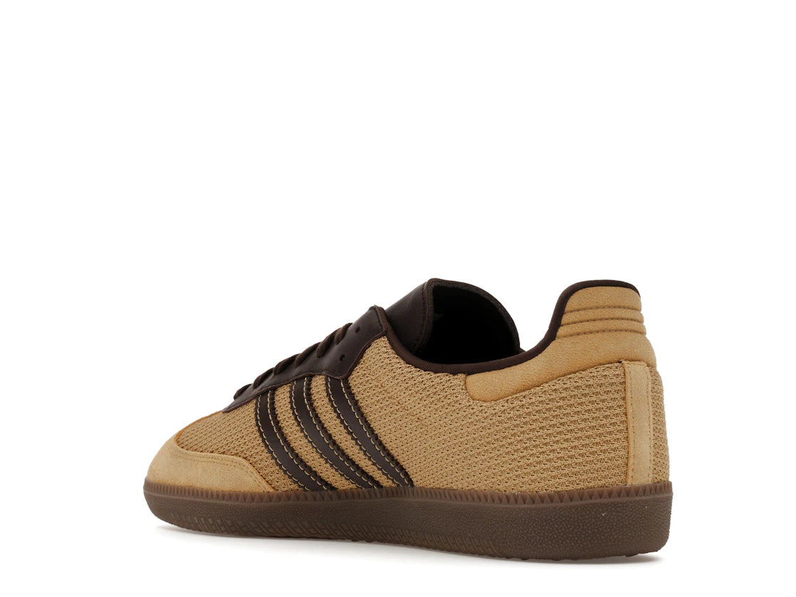 adidas Samba OG Golden Beige Dark Brown - vue secondaire B