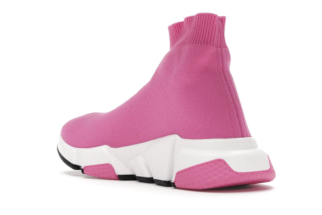 Balenciaga Speed Trainers Mid Pink White (Women's) - vue secondaire B