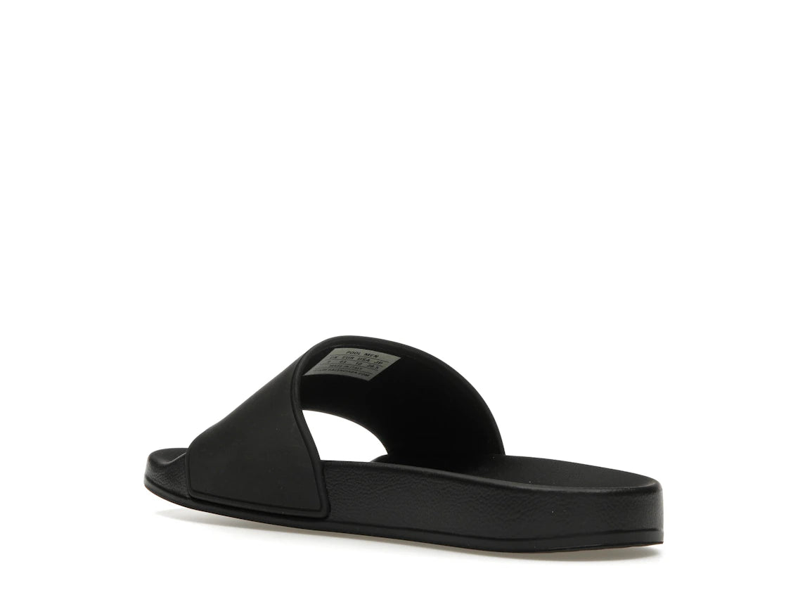 Balenciaga City Pool Slide Paris Black (Women's) - vue secondaire B