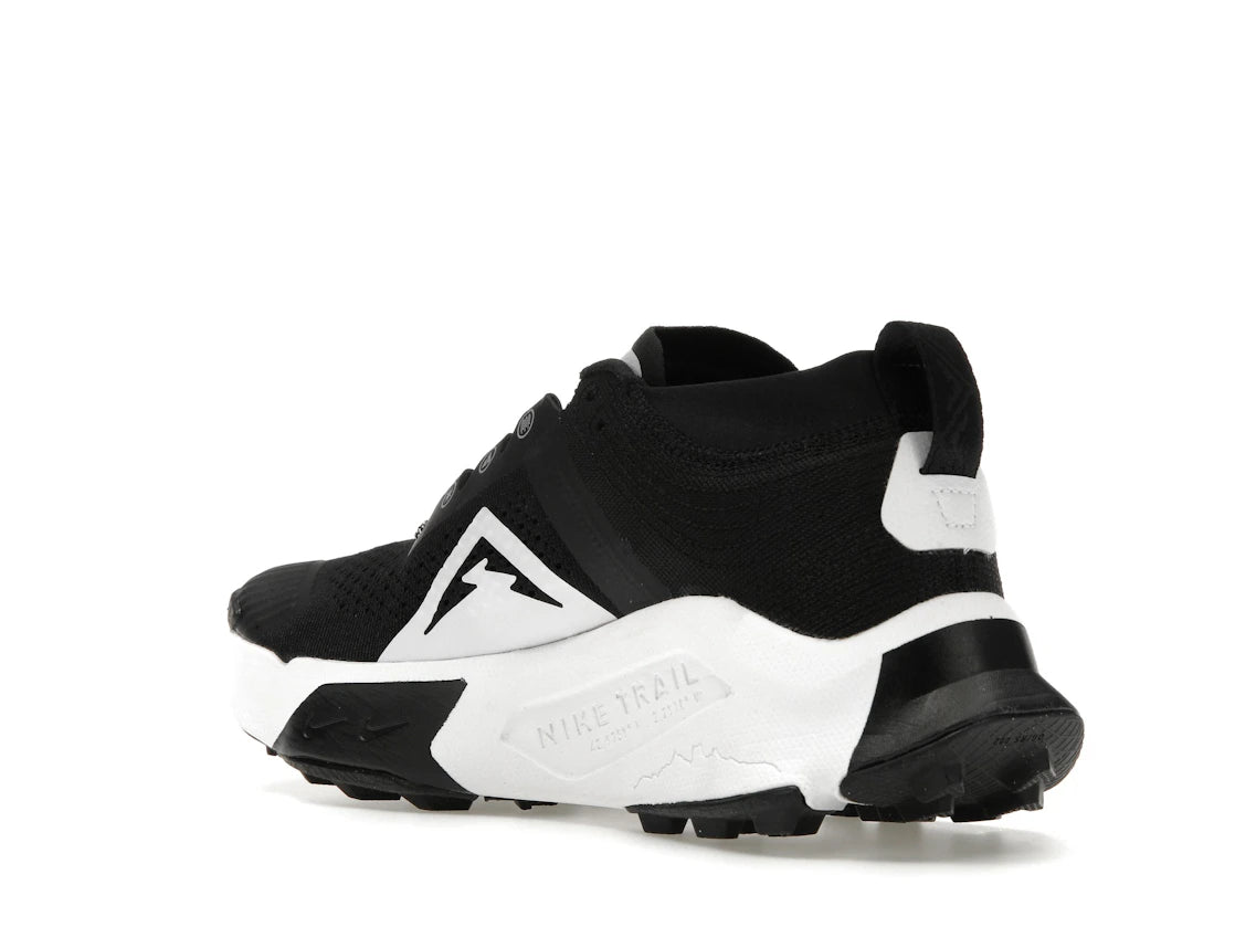 Nike ZoomX Zegama Trail Black White - vue secondaire B