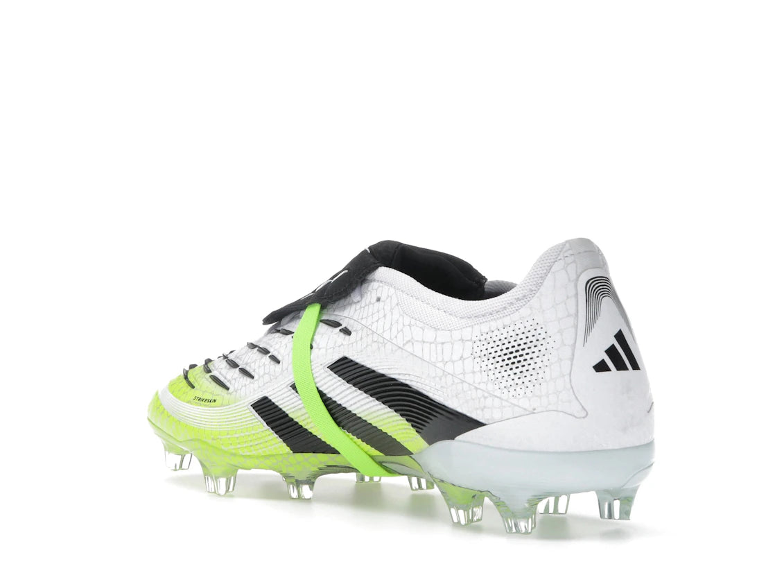adidas Predator Pro Fold-Over Tongue FG Cloud White Core Black Lucid Lemon - vue secondaire B