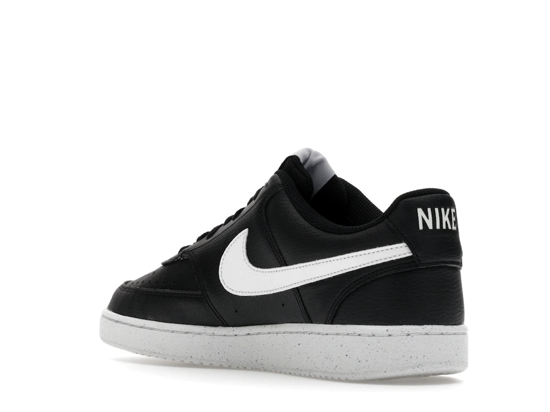 Nike Court Vision Low Next Nature Black White - vue secondaire B