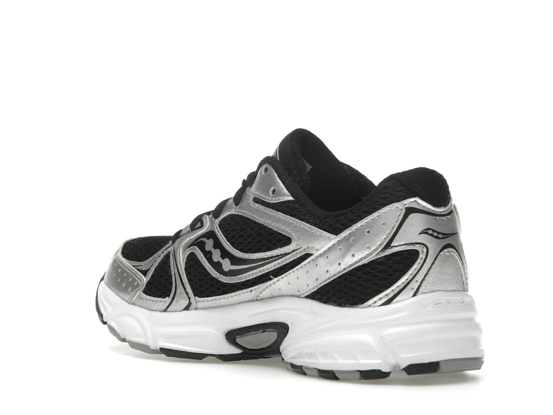 Saucony Grid Ride Millennium Black Silver (Women's) - vue secondaire B