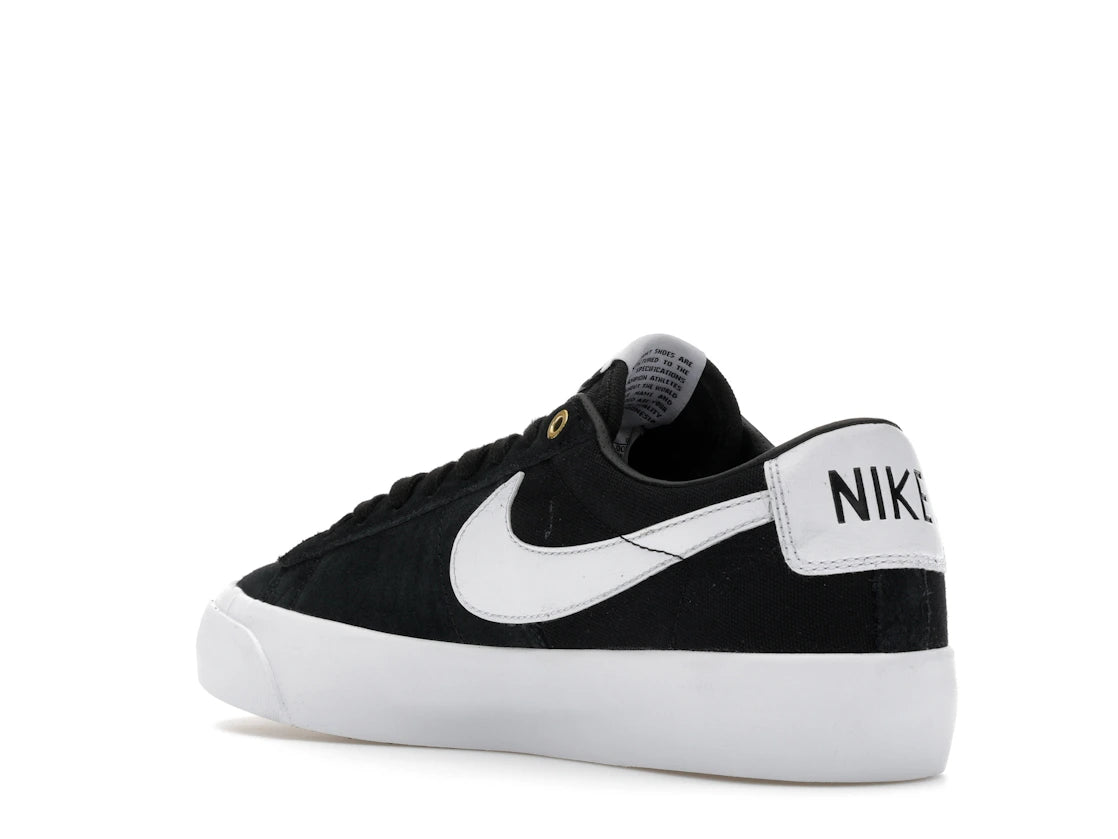 Nike SB Zoom Blazer Low Pro GT Black White - vue secondaire B