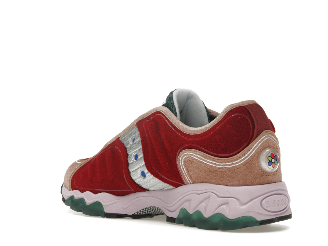 Saucony Matrix Jae Tips No Shoes In The House Burgundy - vue secondaire B