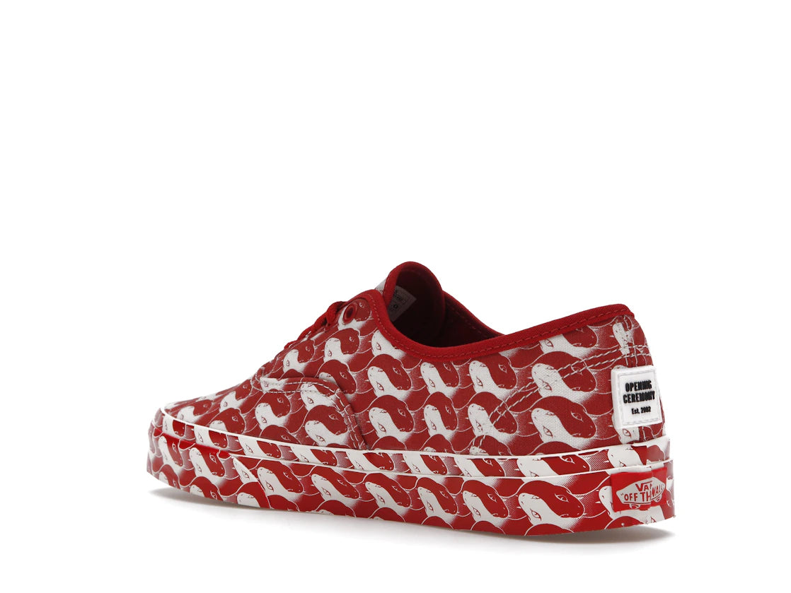 Vans Authentic Opening Ceremony Red Snake - vue secondaire B
