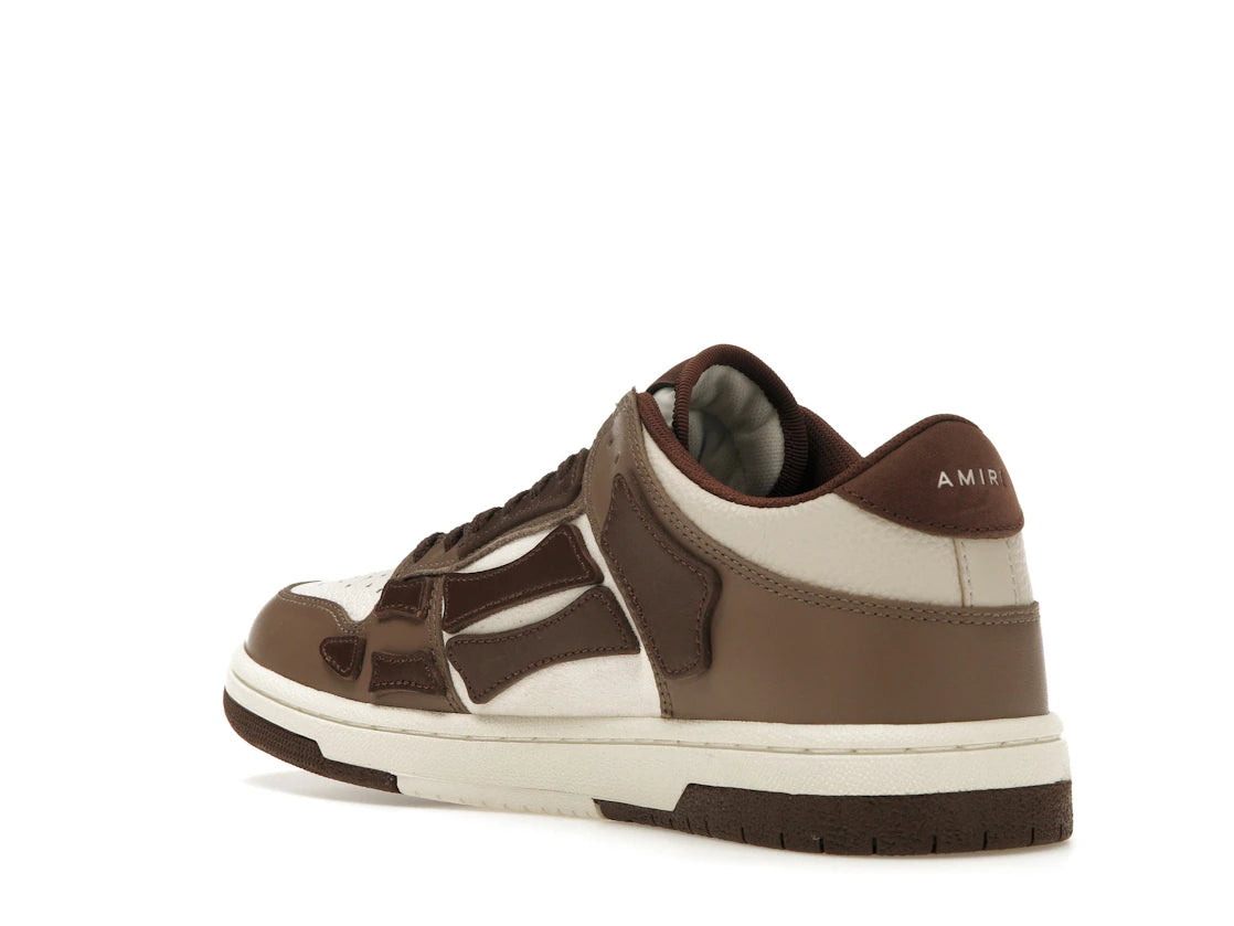 AMIRI Skel Low Top Low Brown - vue secondaire B