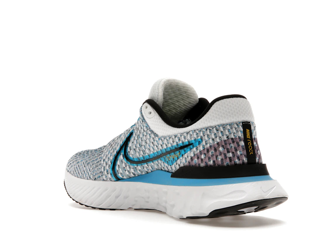 Nike React Infinity Run Flyknit 3 Blue Orbit - vue secondaire B