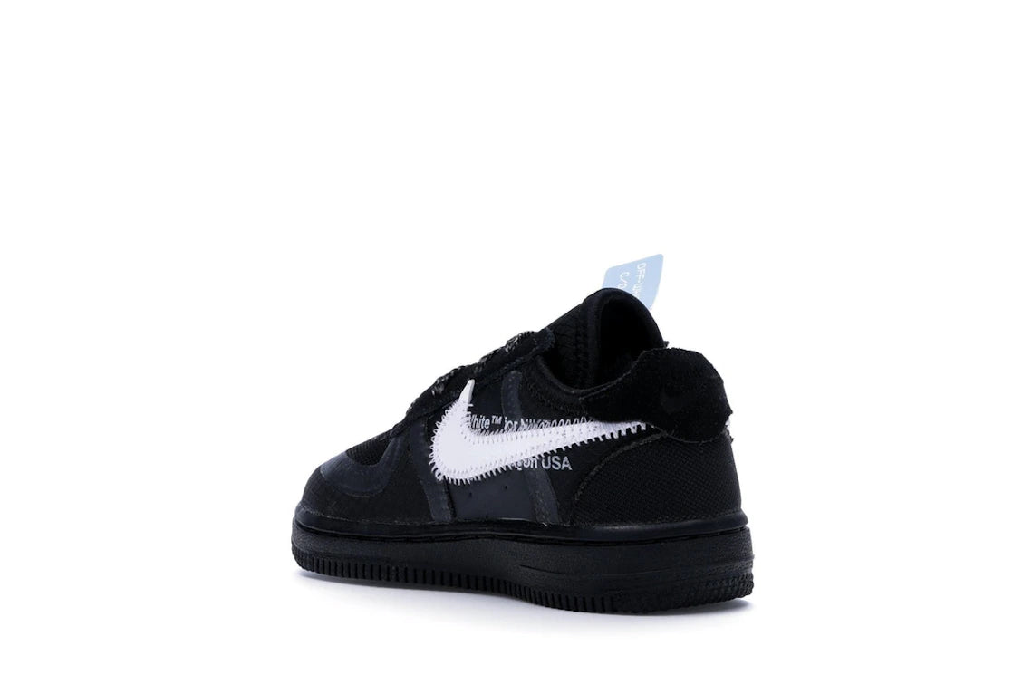 Nike Air Force 1 Low Off-White Black White (TD) - vue secondaire B