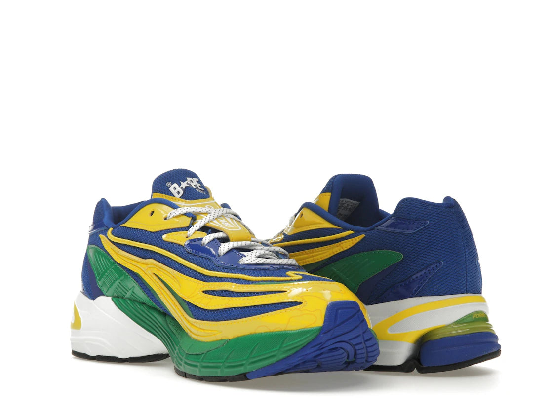 Adidas Orketro Bape Yellow Blue Green - vue secondaire B