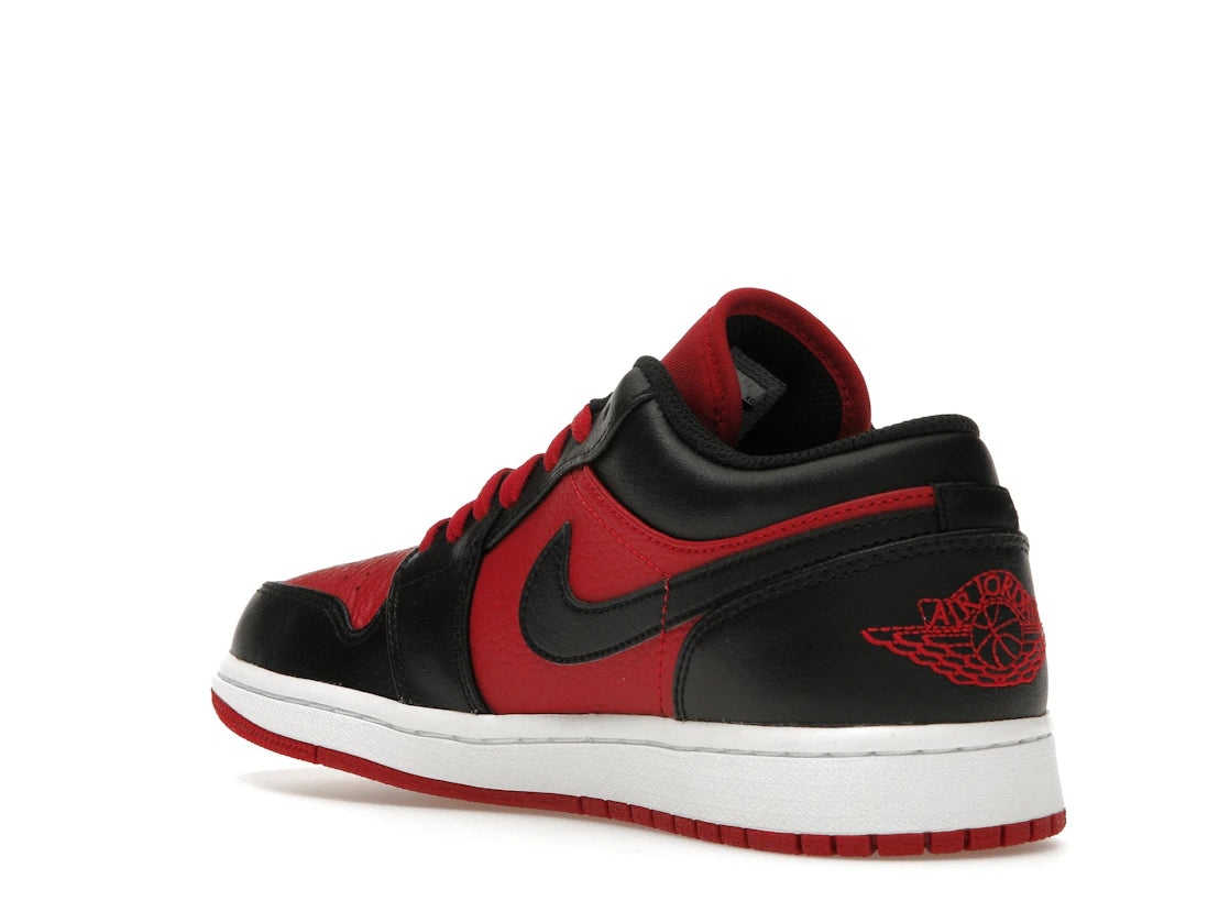 Jordan 1 Low Black Gym Red - vue secondaire B