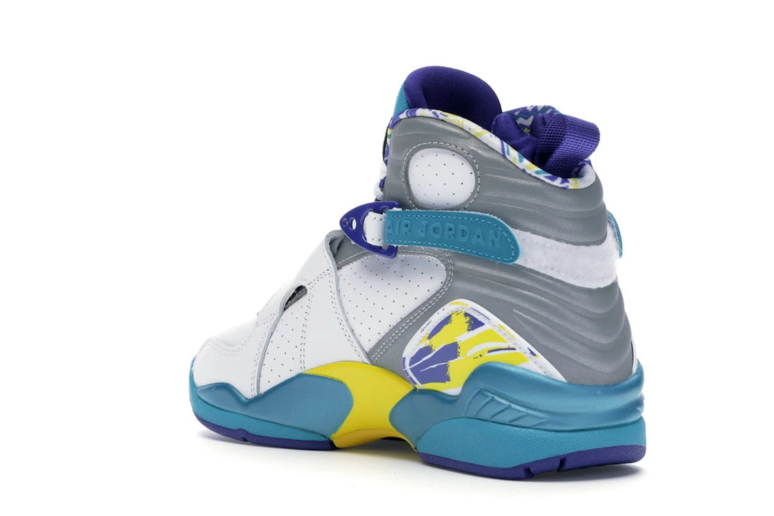 Jordan 8 Retro White Aqua (2019) (Women's) - vue secondaire B