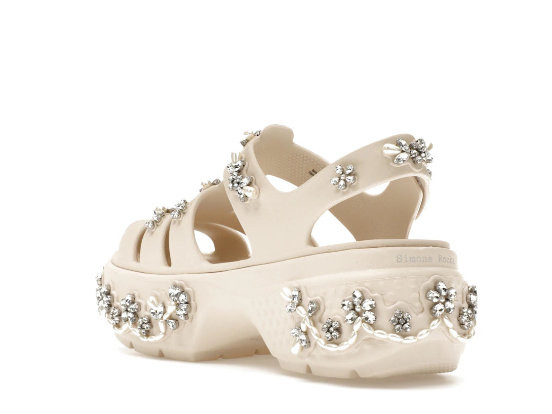 Crocs Stomp Fisherman Clog Simone Rocha Stucco - vue secondaire B