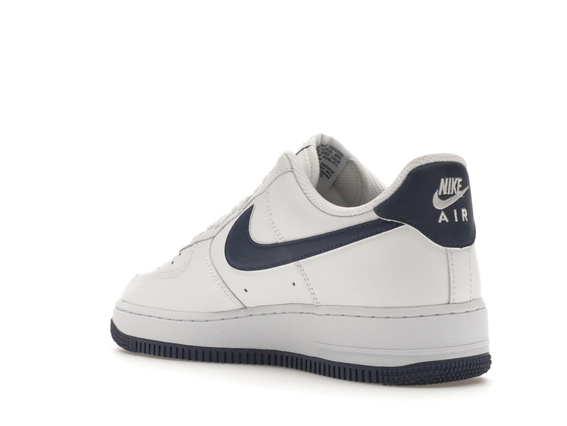 Nike Air Force 1 '07 White Midnight Navy (2024) - vue secondaire B