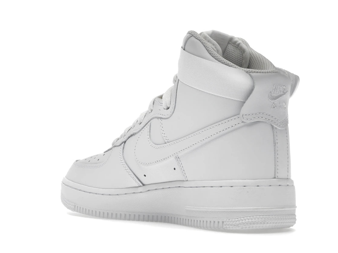 Nike Air Force 1 High Triple White (Women's) - vue secondaire B