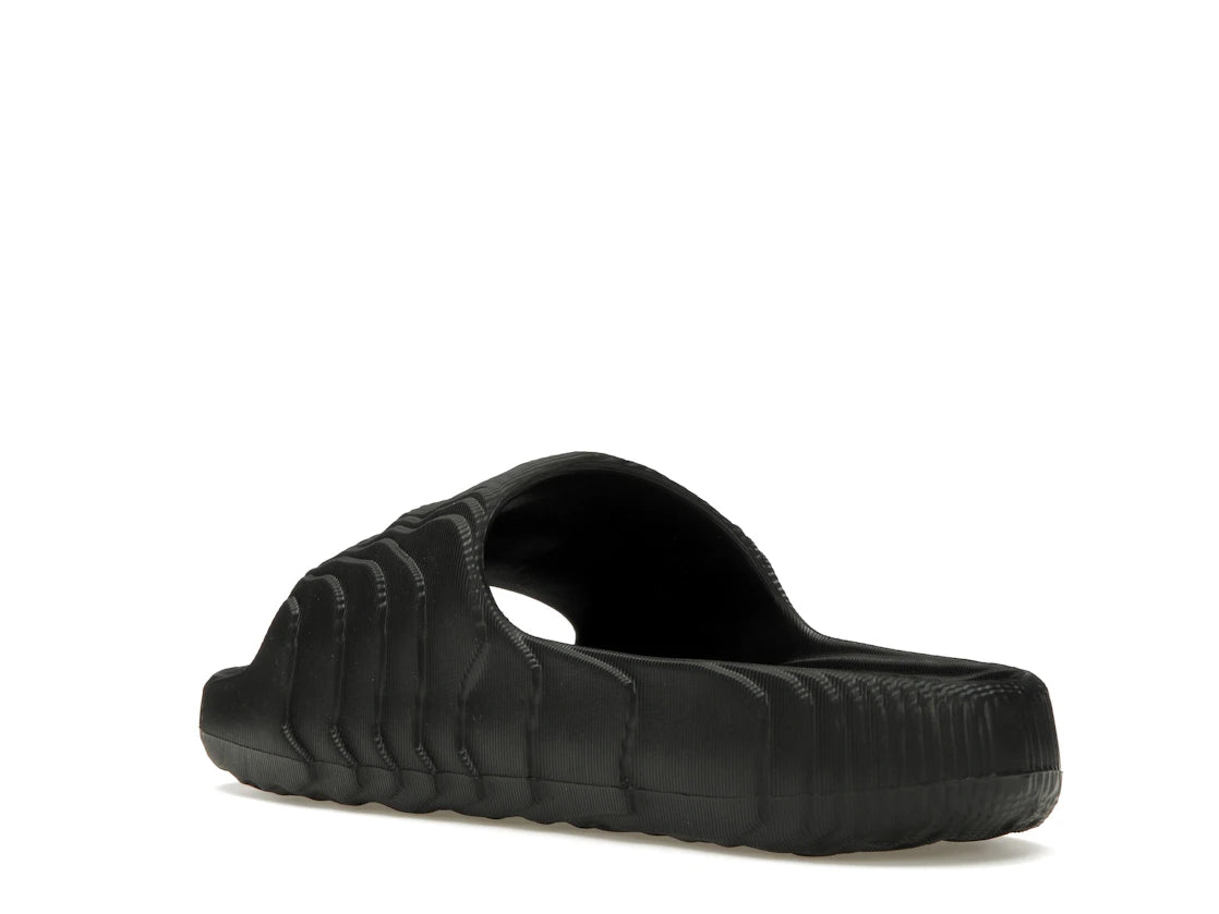 adidas Adilette 22 Slides Black Scarlet - vue secondaire B