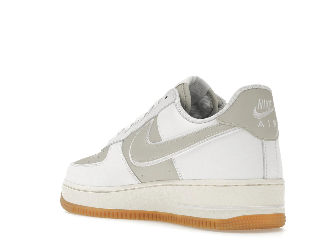 Nike Air Force 1 Low '07 White Sail Light Silver Gum - vue secondaire B