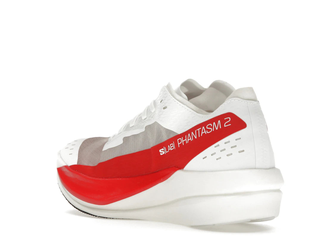 Salomon S/Lab Phantasm 2 White High Risk Red - vue secondaire B