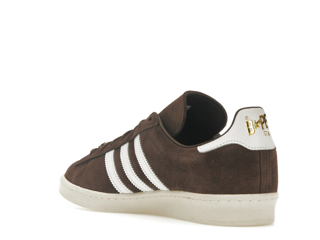 adidas Campus 80er Jahre Bape 30-jähriges Jubiläum Braun - vue secondaire B