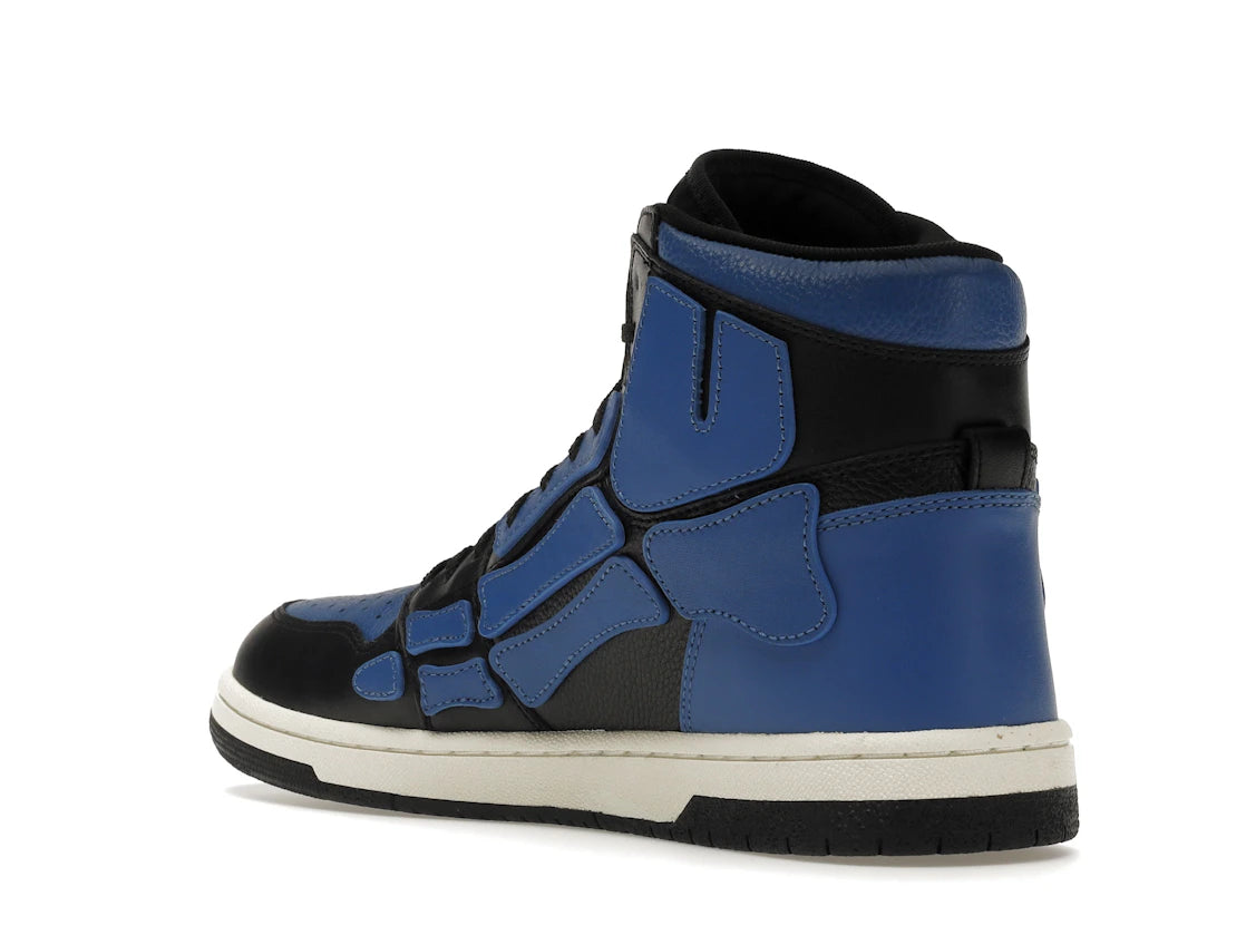 AMIRI Skel Panelled High Top Blue Black - vue secondaire B