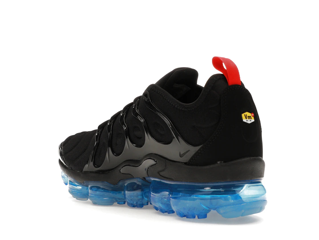 Nike Vapormax Plus Black Red Blue - vue secondaire B