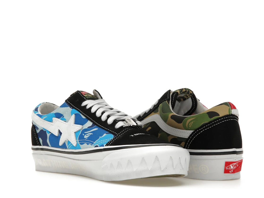 Vans LX Old Skool Bape ABC Multi-Camo - vue secondaire B