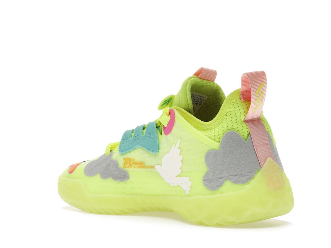adidas Harden Vol. 5 Solar Yellow - vue secondaire B