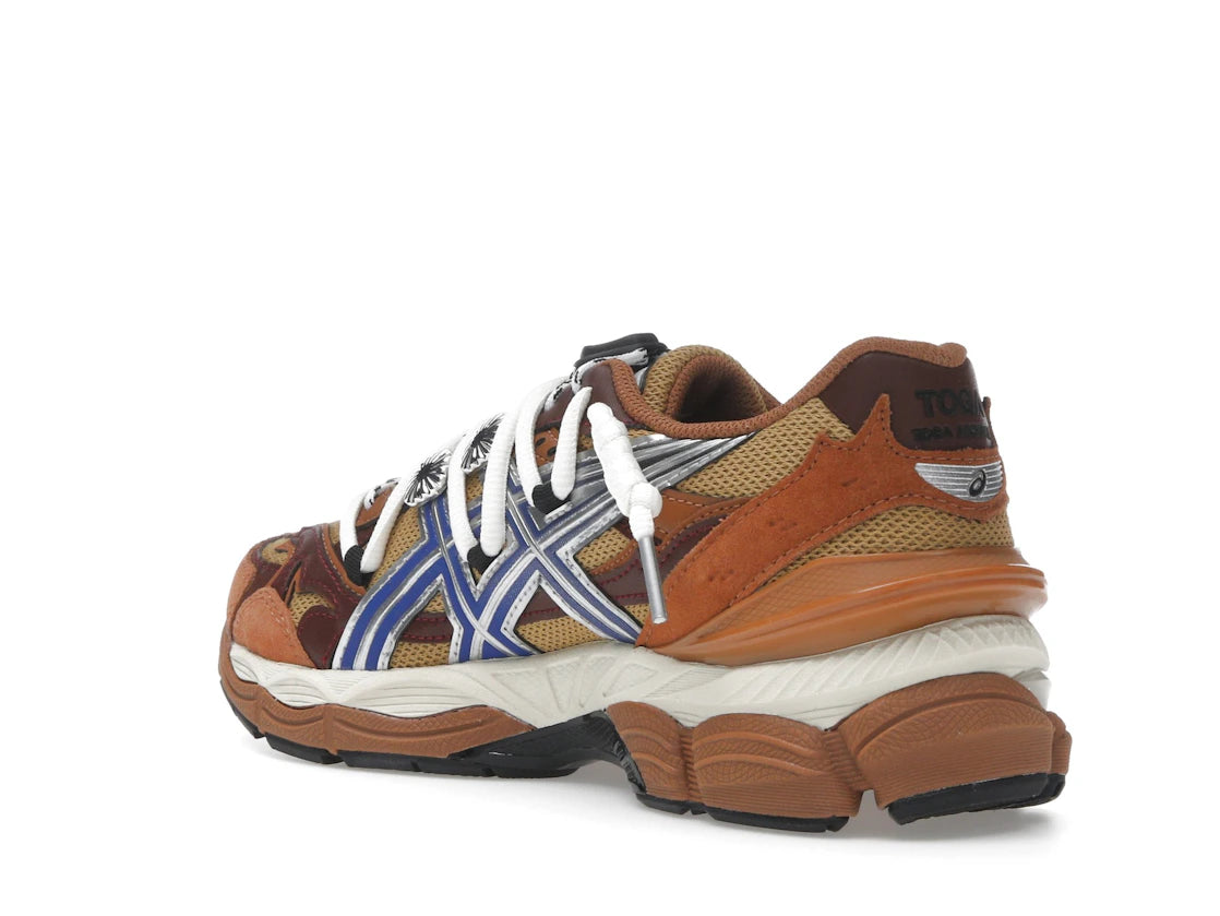 ASICS Gel-Cumulus 16 TOGA Brown Blue Pure Silver - vue secondaire B