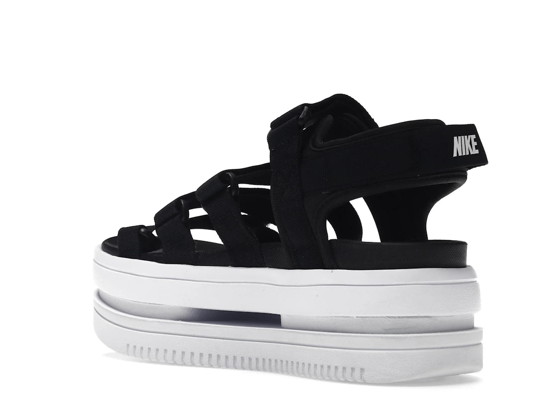 Nike Iconic Classic Sandal Black White White (Women's) - vue secondaire B