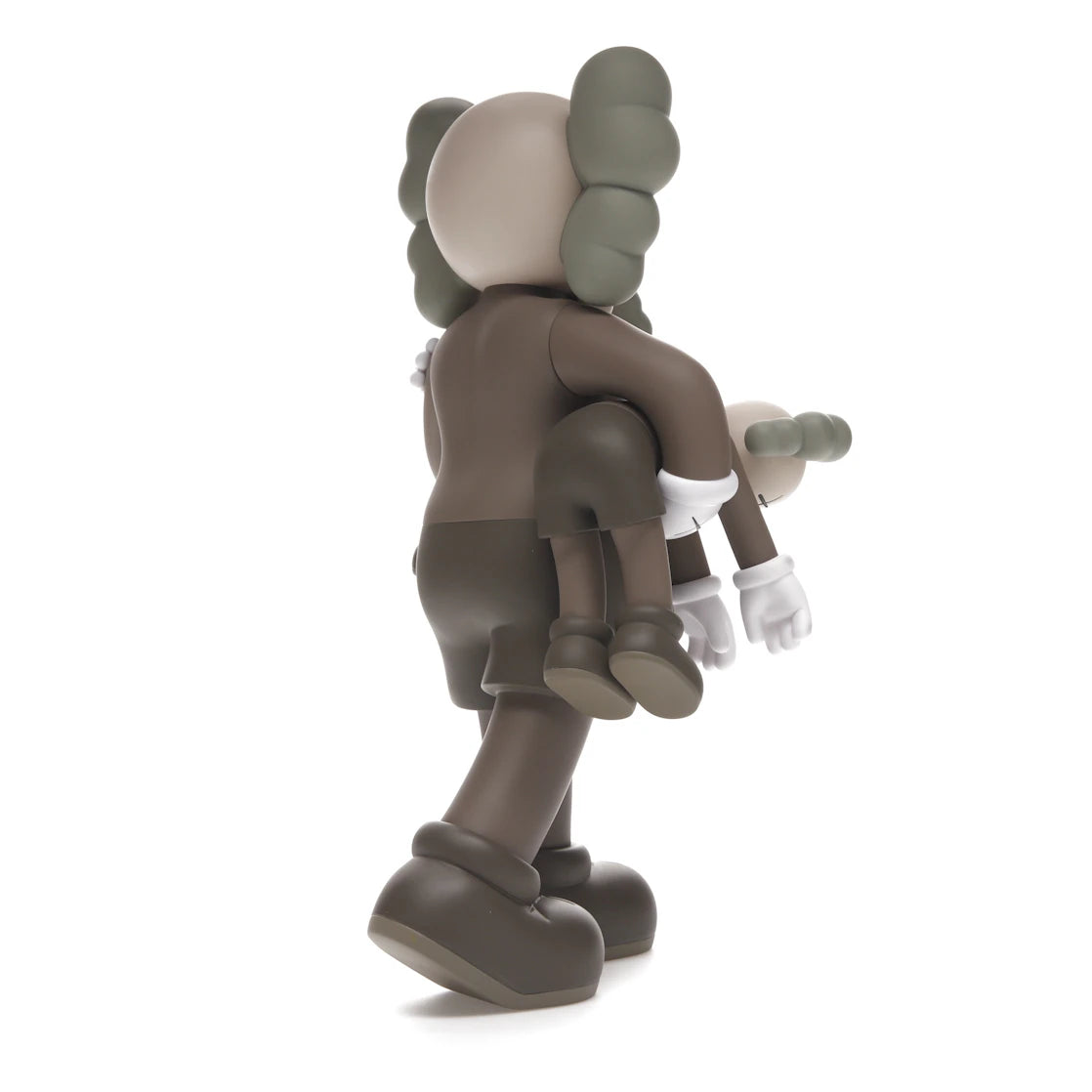 KAWS Clean Slate Vinyl Figure Brown - vue secondaire B