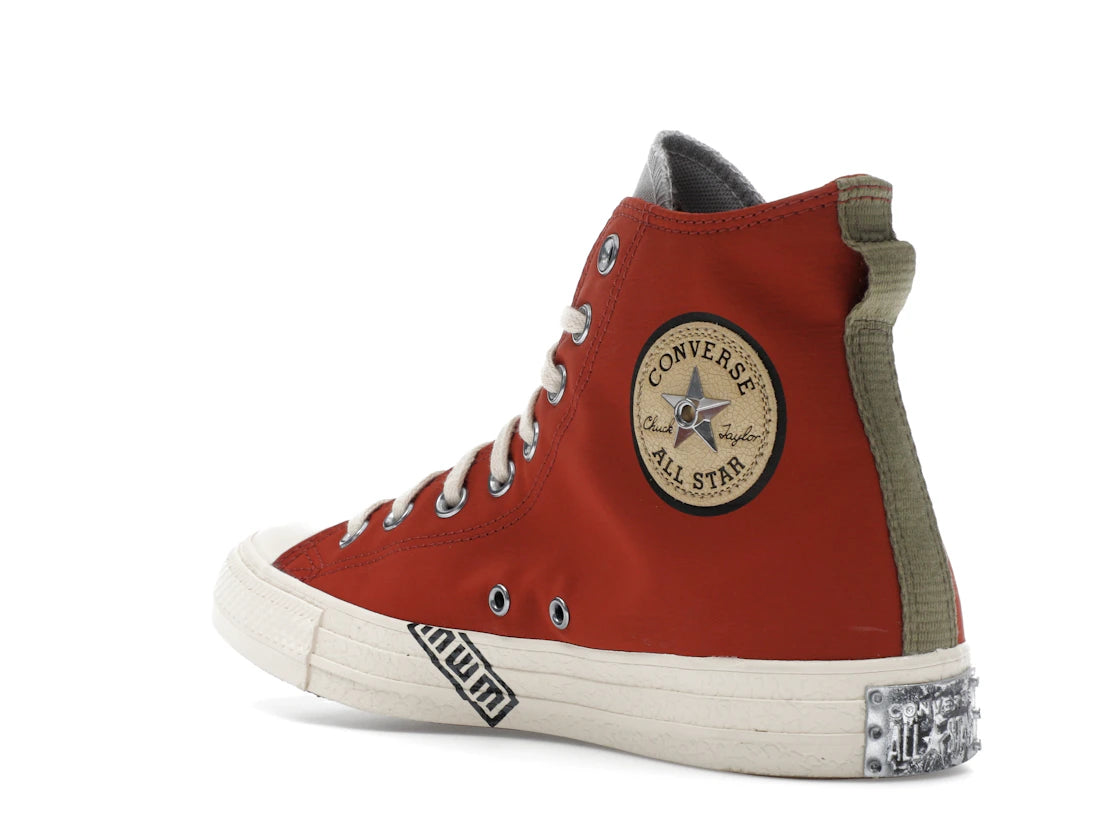 Converse Chuck Taylor All Star Hi Naruto Ritual Red - vue secondaire B